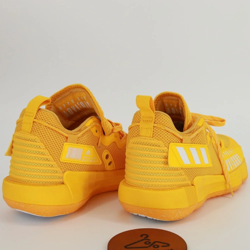 Adidas Dame‎ 7 EXTPLY Opponent Advisory Solar Yellow Basketball Shoes SZ 14 NWOB